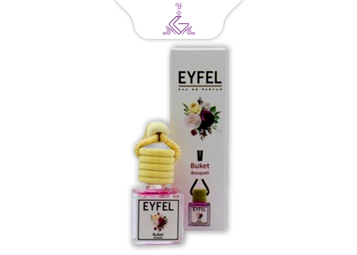 خوشبو کننده ماشینی آویز(شیشه ای) بوکت BUKET برند ایفل EYFEL